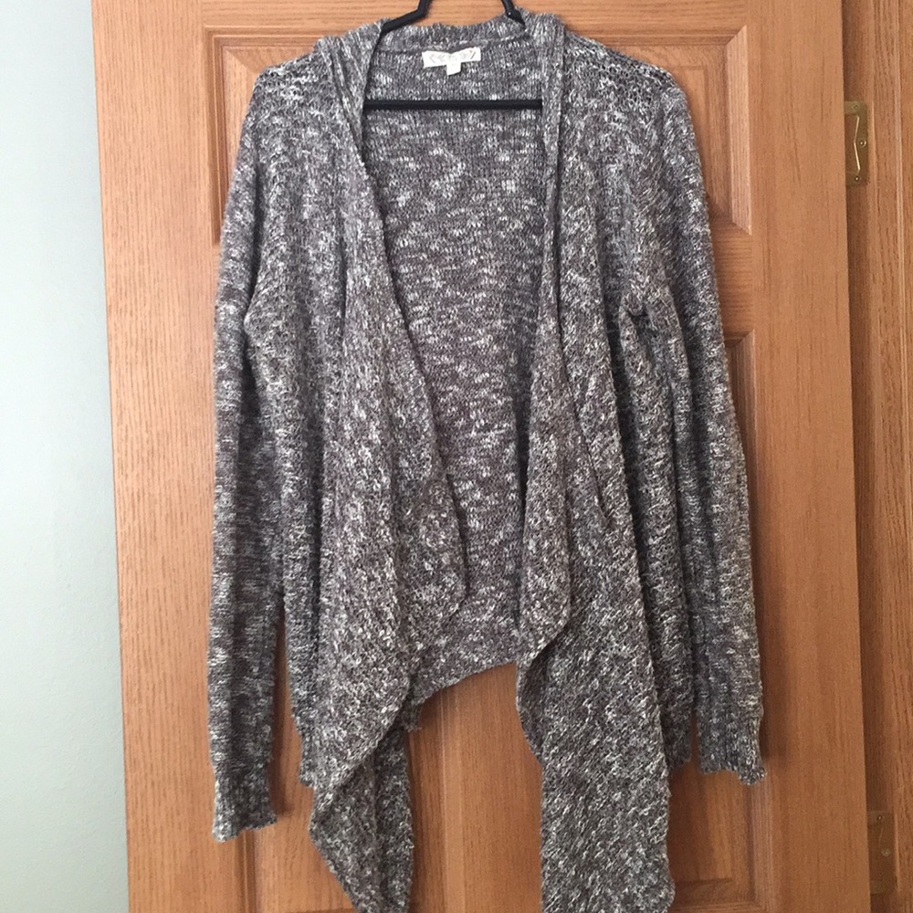 Pink Rose sweater cardigan